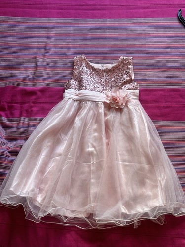 Party dress pink sequin - dress,
