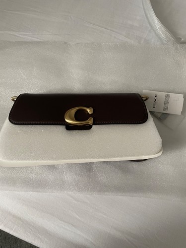 Coach jet leather - leather, shoulder
