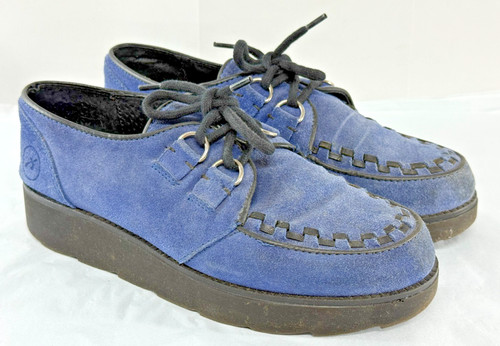 Vintage bronx blue - vintage, suede