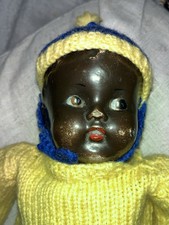 Vintage Black Composition Head