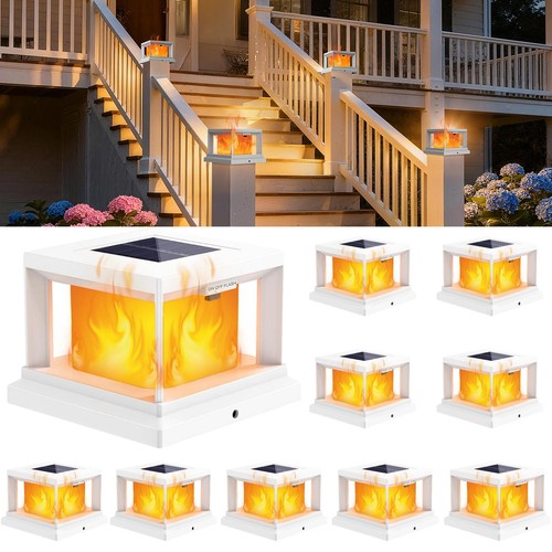 Solar post cap lights outdoor - cap,