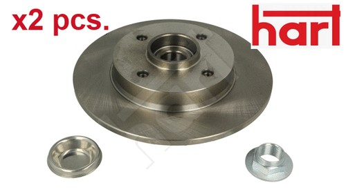 Pcs rear brake disc set - pcs,