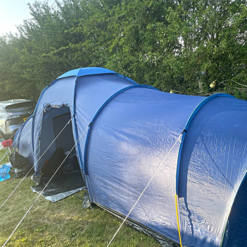 Blue tunnel multi room - tunnel, camping