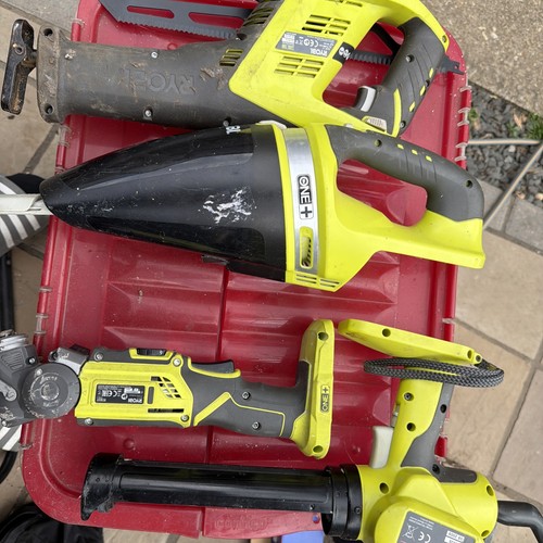 Ryobi one plus - one, saw,hoover
