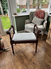 Beautiful Piano Stool Padded Seat