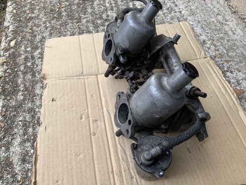 Twin carburettors on - su, 1/4"