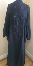 Women Black Embroidery  ABAYA