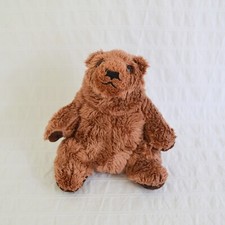 John West Bear Plush Soft Toy Small 5" Brown Bear Advertising Collectable
