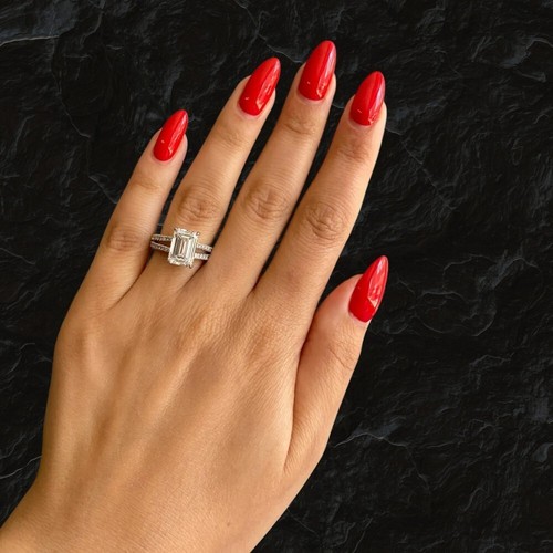 Diamond ring engagement lab - ring,