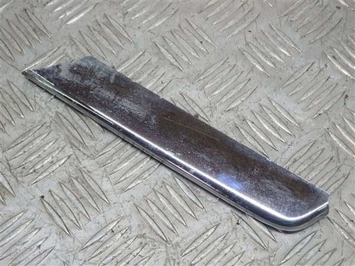 Right bumper chrome trim - bumper,