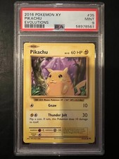 Pokemon Pikachu - Evolutions - 35/108 - PSA 9