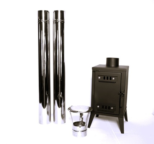 Small log wood burner - wood,