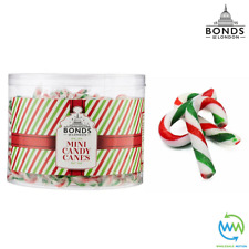 Mini CANDY CANES Christmas PEPPERMINT Flavour RETRO SWEETS Cane XMAS Wrapped 5g