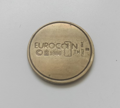 1986 euro coin italy pat - coin, "italy
