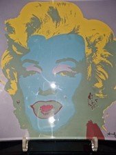 ANDY WARHOL MARILYN MONROE ROSENTHAL STUDIO LINE GLASS PLATE - VERY RARE!