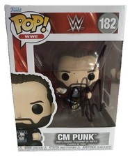 WWE CM PUNK Hand Signed Funko