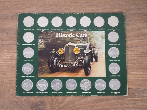 Shell historic cars coin - cars,
