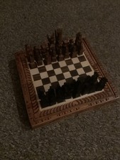 Hand Crafted Chess Board with