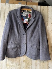 Joules Blue Tweed Jacket Size