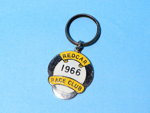 1966 redcar race - redcar, enamel