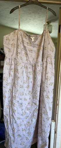 Linen blend summer dress - &, m