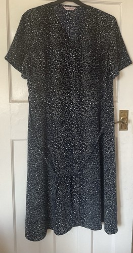 Bon marche maxi - marche, blue/floral