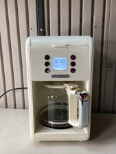 Morphy Richards Accents 163006 Filter Cream Coffee Machine - Used/Fully Working.