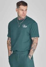 SikSilk Mens Green Graphic