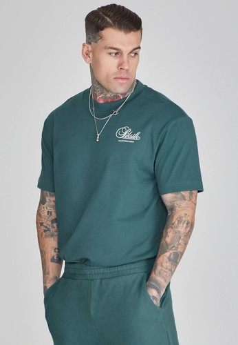 Siksilk mens green graphic - green,