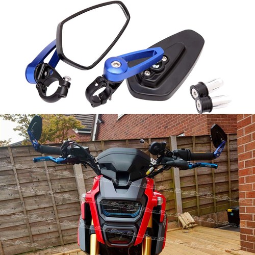 Blue motorcycle handle - blue,