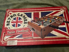Table Football Game 51.6cm x 31.1cm x 10.5cm, Retro Style, *Item Sealed Inside*