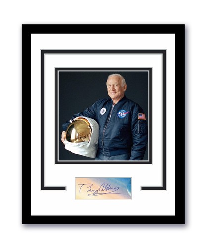 Buzz aldrin autographed signed - buzz,