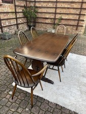 6x Ercol 365 Chairs + 757