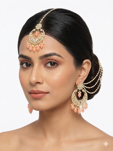 Peach indian bollywood - indian,