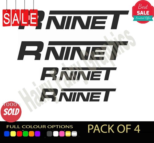 Bmw nine t vinyl decal - 2x,