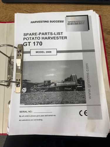 Grimme 170 potato harvester - gt,
