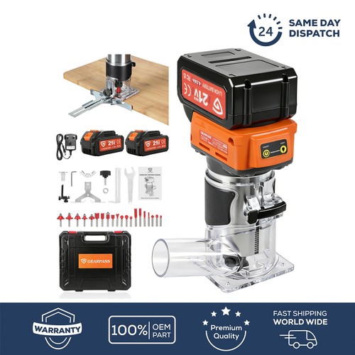 Cordless wood router - router, brushless