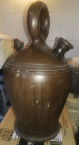 Some age brown terracotta - age,,