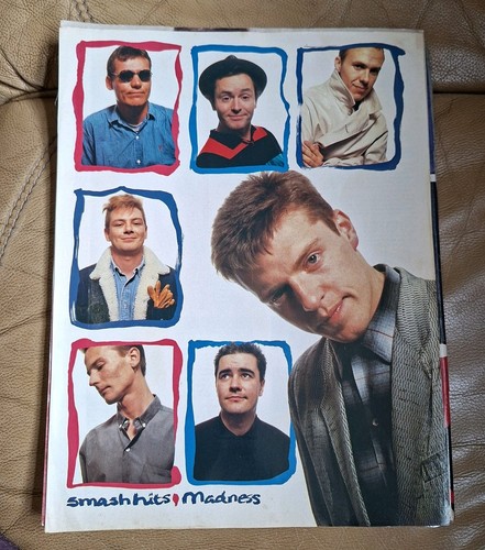 Madness vintage poster - vintage, rock