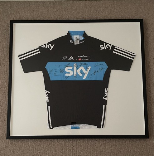 Sky team signed cycling jersey - signed,