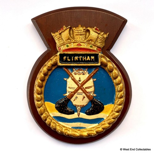 Old hms flintham minesweeper - old,