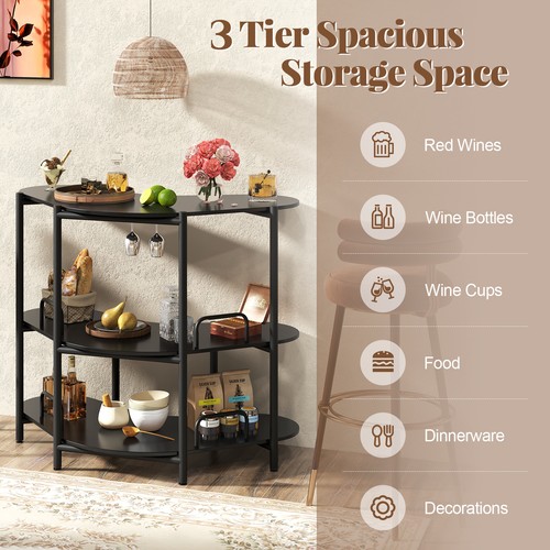 Liquor tier corner bar table - tier,