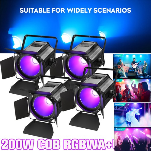 200w 6in1 rgbwa - uv, par
