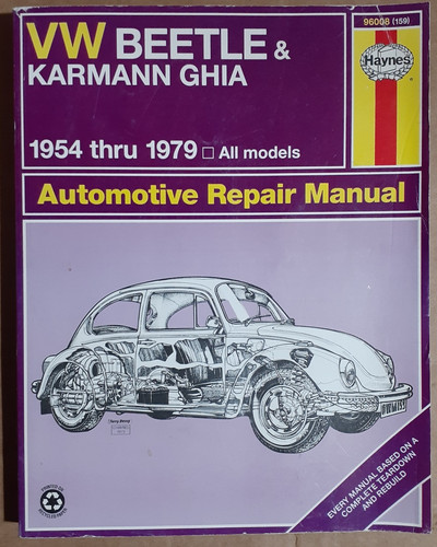 Haynes volkswagen karmann - volkswagen, &