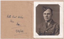 WW2 RAF Photo Leading Aircraftman Uniform G F Addy Boston Lincolnshire 1942