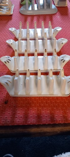 Vintage ceramic toast - x,