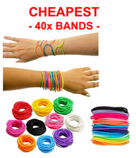 40 x GUMMY BRACELETS Jelly