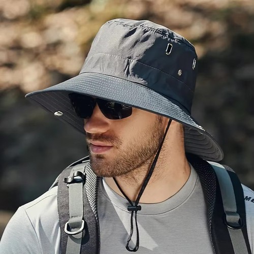 Mens sun hat wide brim - wide,
