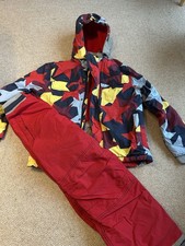 Mini Boden Ski Suit Snowboarding Age 11-12 Years Stars Staroflage Pls READ
