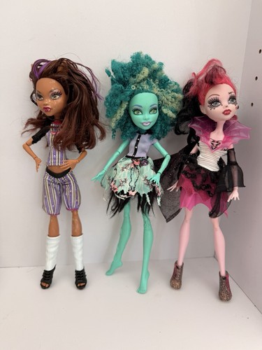 Monster high dolls honey - 3x,